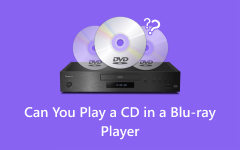 Voitko toistaa CD-levyä Blu-ray-soittimella