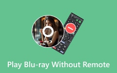تشغيل Blu-ray بدون جهاز تحكم عن بعد