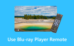 Použijte ovladač Blu-ray Player Remote