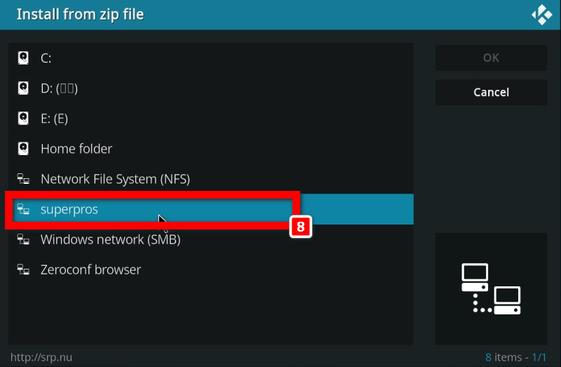 Install From Zip File