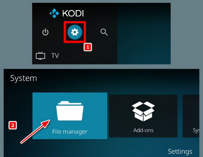 Kodi File Manager