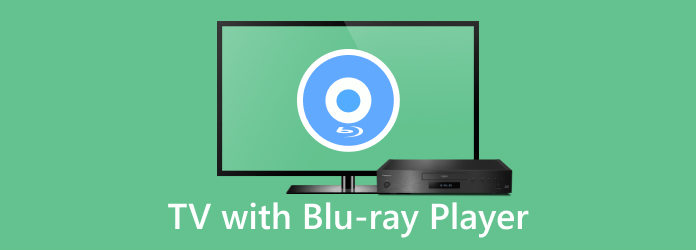TV met Blu-ray-speler