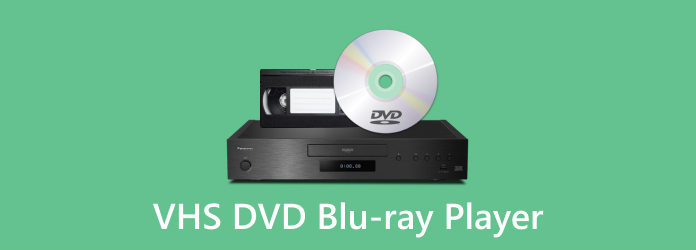 VHS DVD Blu-ray Player