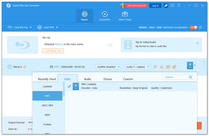 Tipard Blu-ray Converter Convert Blu-ray To Digital Format