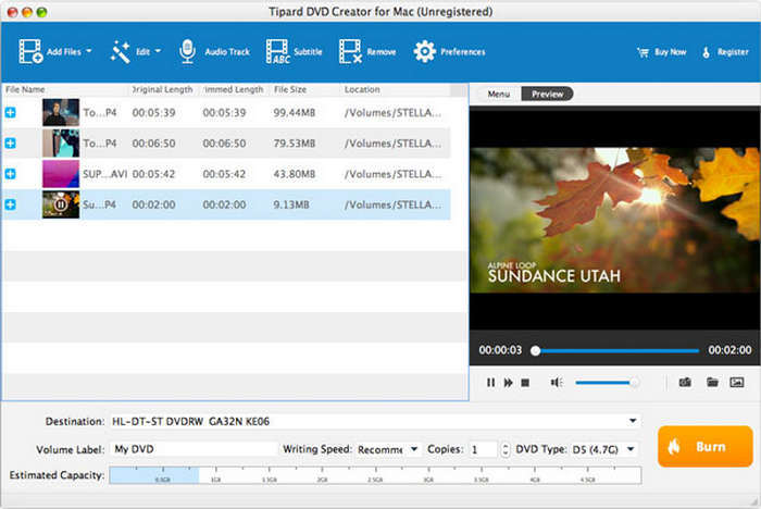 Add Video to Tipard