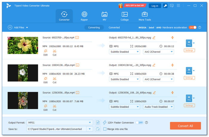 Tipard Video Converter Ultimate