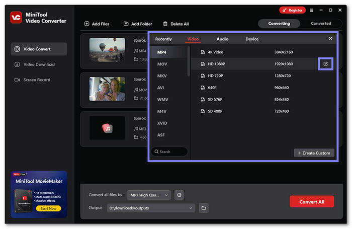 Pick The Format You Need