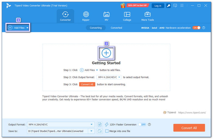 Upload Your VOB files