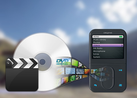 Convert video/DVD to Zen