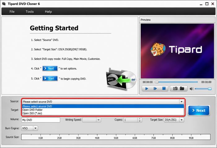 Select A Source Dvd