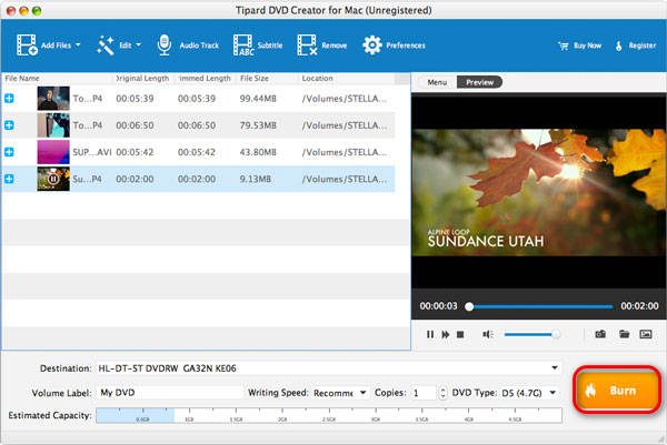 Author a DVD