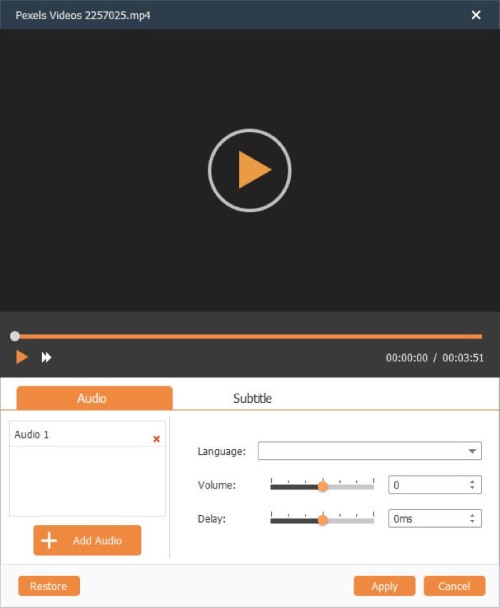 Add And Edit Audio