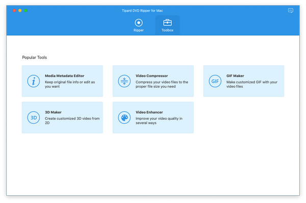 اختر Toolbox