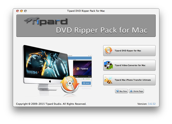 Tipard DVD Ripper Pack for Mac 4.2.96