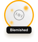 Blemished DVD Hover