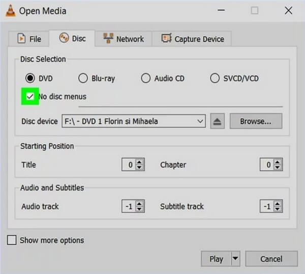 Convert DVD to MP4 with VLC