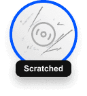 Scratched DVD