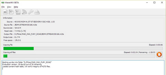 MakeMKVは最高のDVDリッパーです