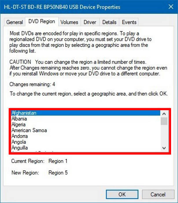 Change Dvd Region