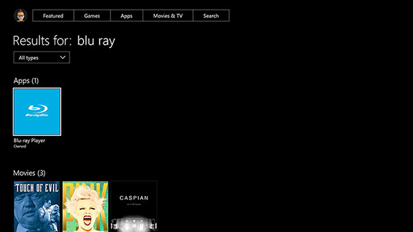 Lire un DVD sur Xbox One