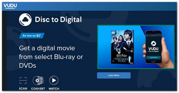 Vudu Convert DVD to Digital