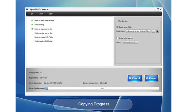 Copy a DVD in Windows 7