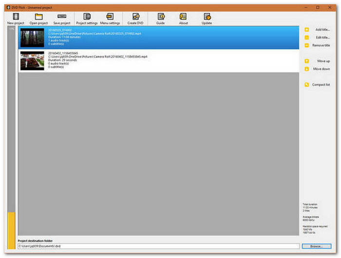 DVD Flick Top DVD Authoring Software
