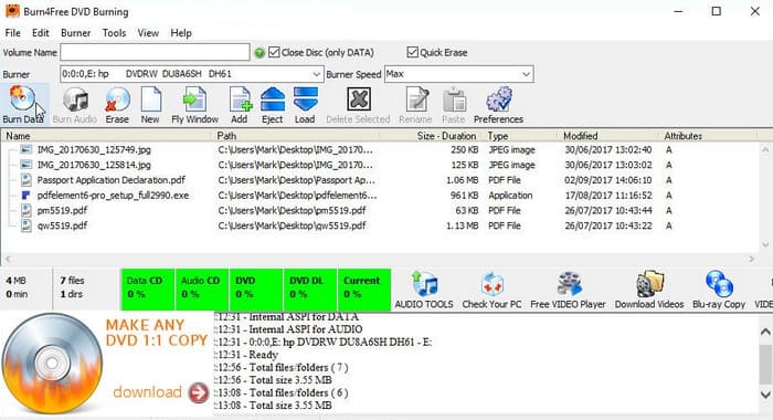 Burn4free DVD Cloner