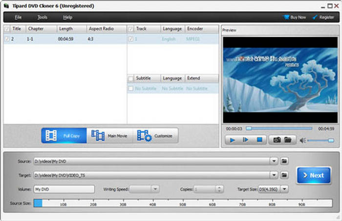 Add Source DVD