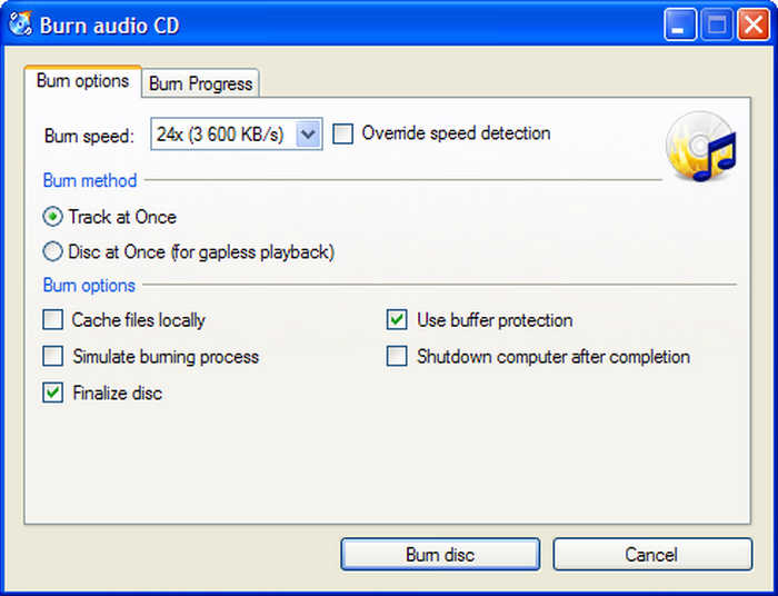 CDBurnerXP 4.5.6