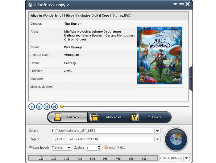 Xilisoft DVD Copy