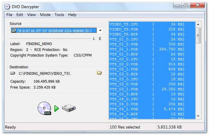 DVD Decrypter DVD Decrypter