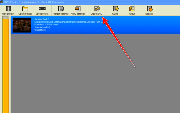 Create Dvd Button Dvd Flick