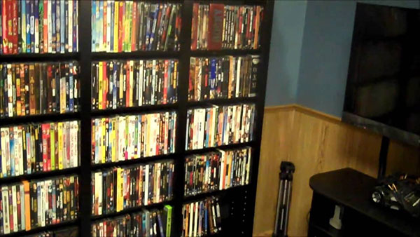 Physical DVD Organizer