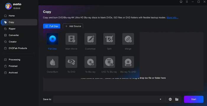 Upload DVD File