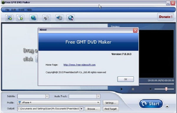 Fabricante de DVD de GMT