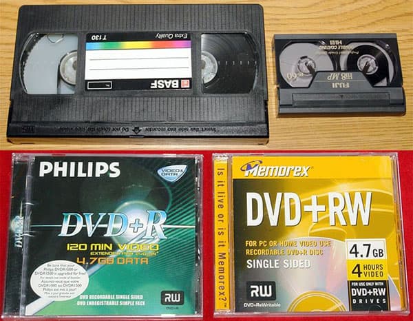 Hi8 σε DVD