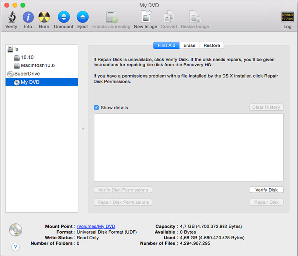 disk Utility