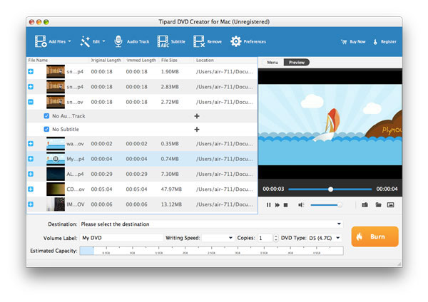 Tipard DVD Creator pour Mac