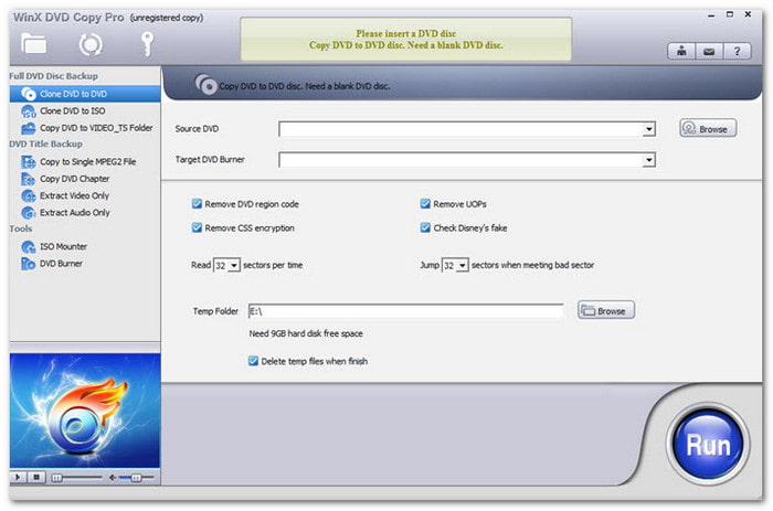 WinX DVD Copy Pro, le meilleur logiciel de copie de DVD pour Mac