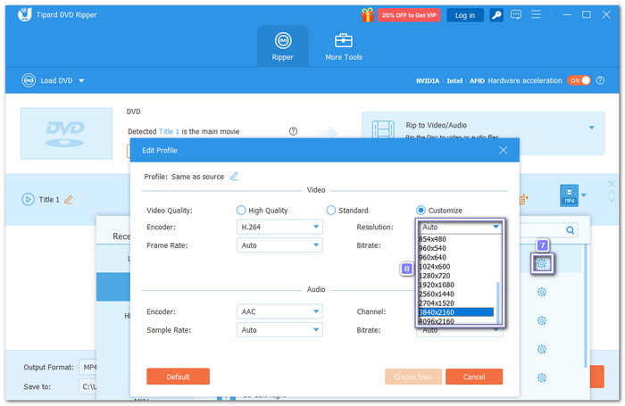 Select Higher Quality
