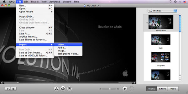 iDVD: Making A Looping DVD