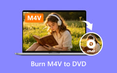 Burn M4V to DVD