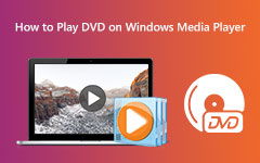 Воспроизведение DVD в проигрывателе Windows Media