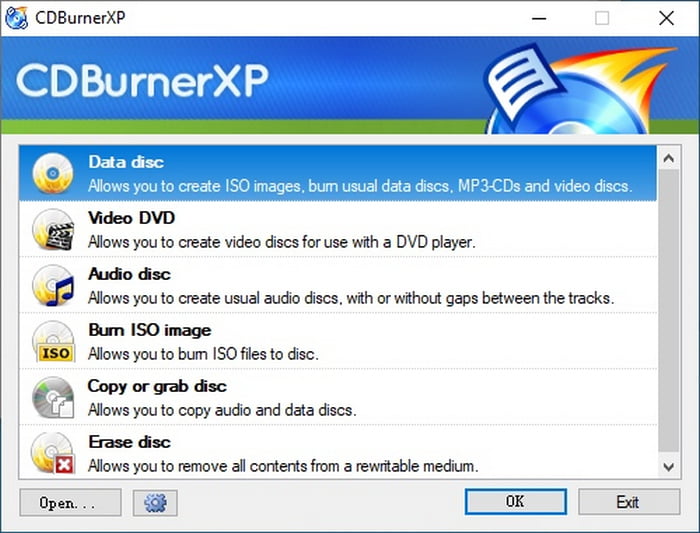 CDBurnerXP