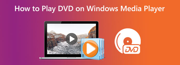 قم بتشغيل DVD على Windows Media Player