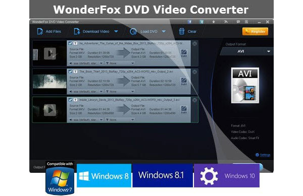 WonderFox DVD تحويل الفيديو