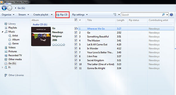 Το Windows Media Player