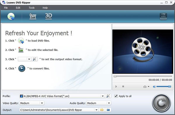 Leawo DVD Ripper