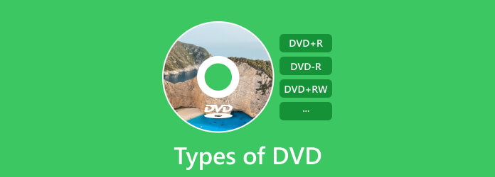 Introduktion sammenligning af DVD-R, +R og andre DVD-typer